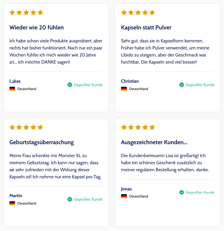 Erfahrungen